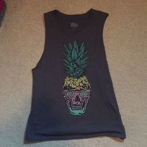 Pineapple "Aloha Vibes" Tank Top